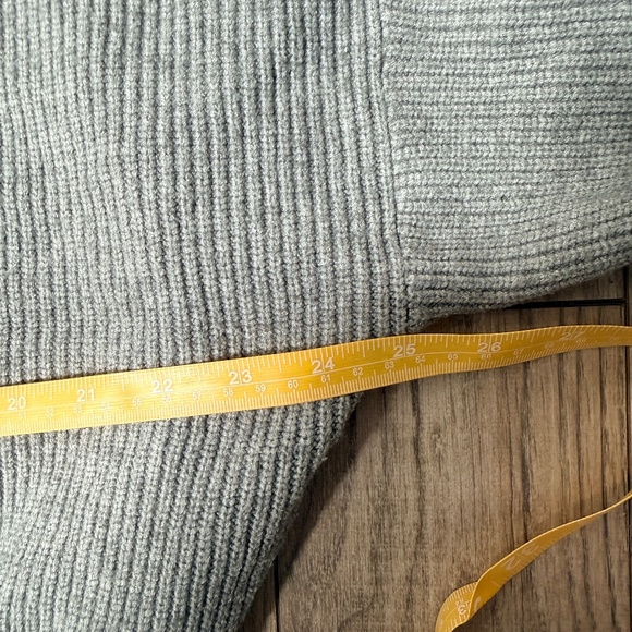Sincerly Jules Cropped Sweater in grey size L - Picture 5 of 6